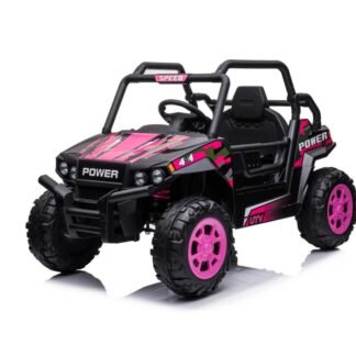 VENTA BUGGY MONOPLAZA PARA NIÑOS DE 12V POWER-SCOUT ROSA-PINK ,MANDO RC - BC-ST-L9952PINK